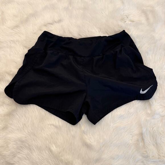 Nike Dri Fit Women's Black Pull On Running Shorts Small - Picture 10 of 10